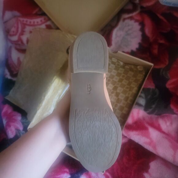 UGG CARY PUTTY CORSET WITH BOW AT THE BACK LEATHER BOOT US 7 / EU 37.5 / UK 5 - Picture 9 of 10